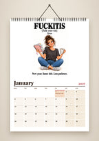 Trying to Keep My Shit Together Calendar 2027 – Printable A4 Digital Download