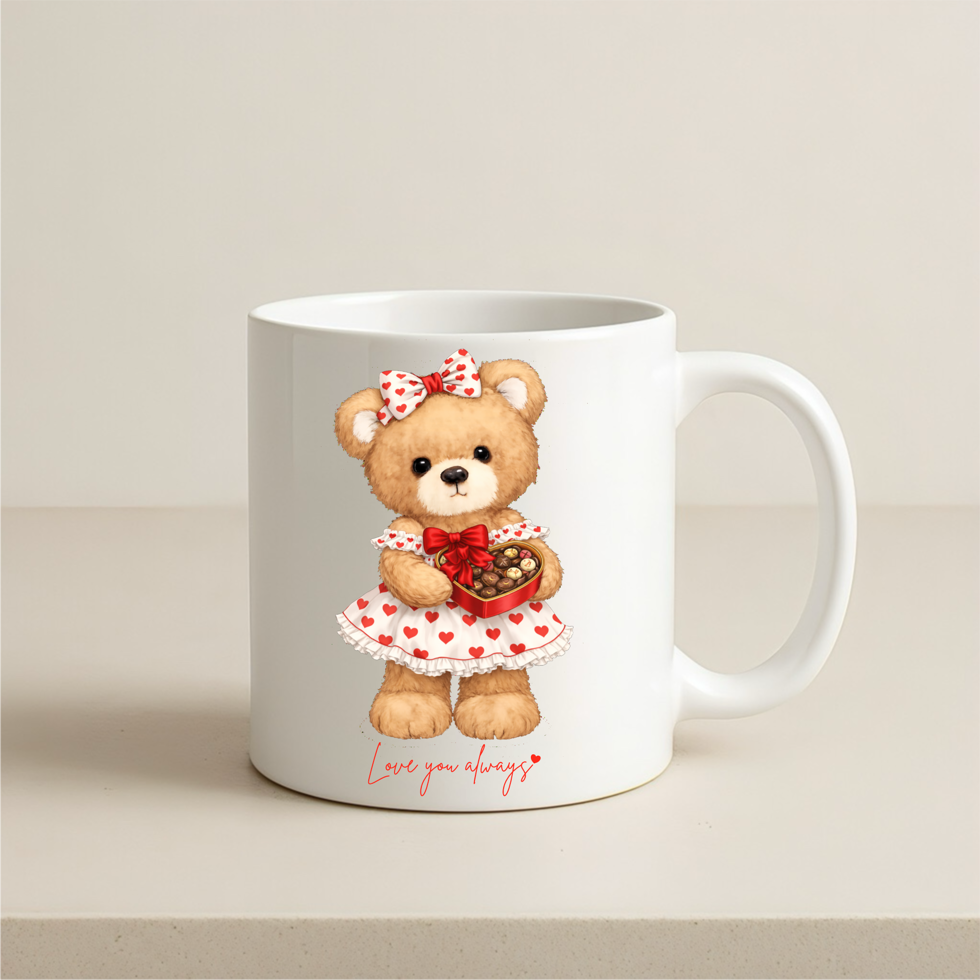 Valentine Bears UV-DTF