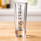 Birthday Shot Glass UV-DTF