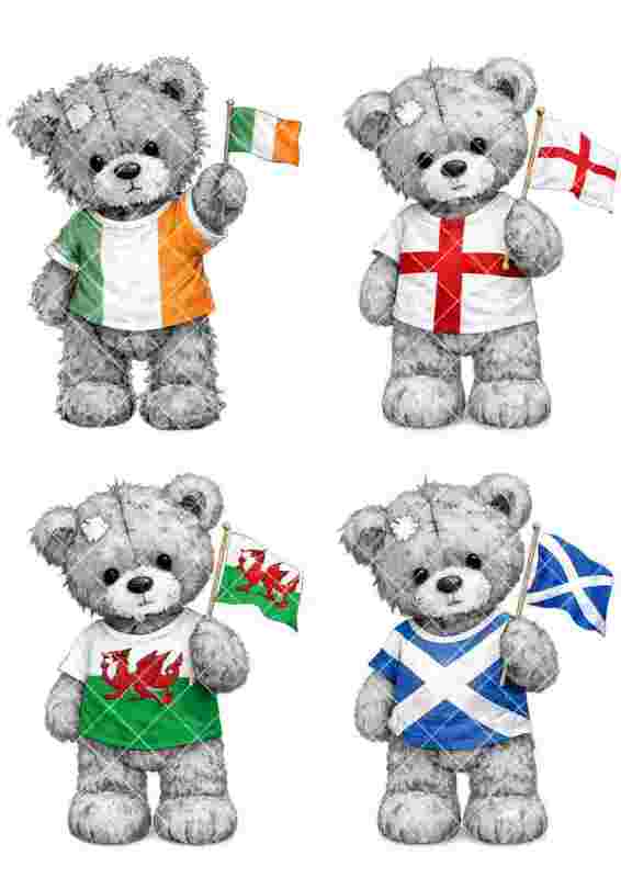Flag Bears Digital Downloads