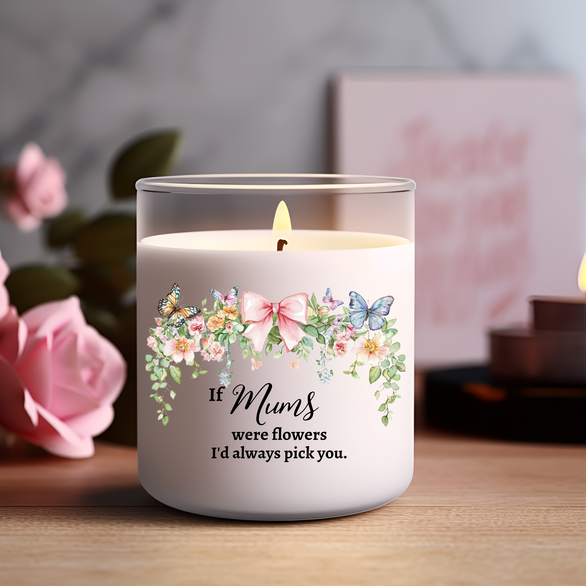 Candle and Vase Decals