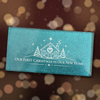 Personalised Christmas Tile Decals – White UV-DTF