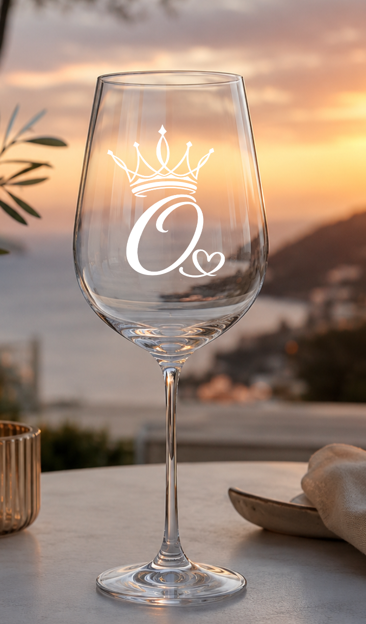 Crown Alphabet WHITE