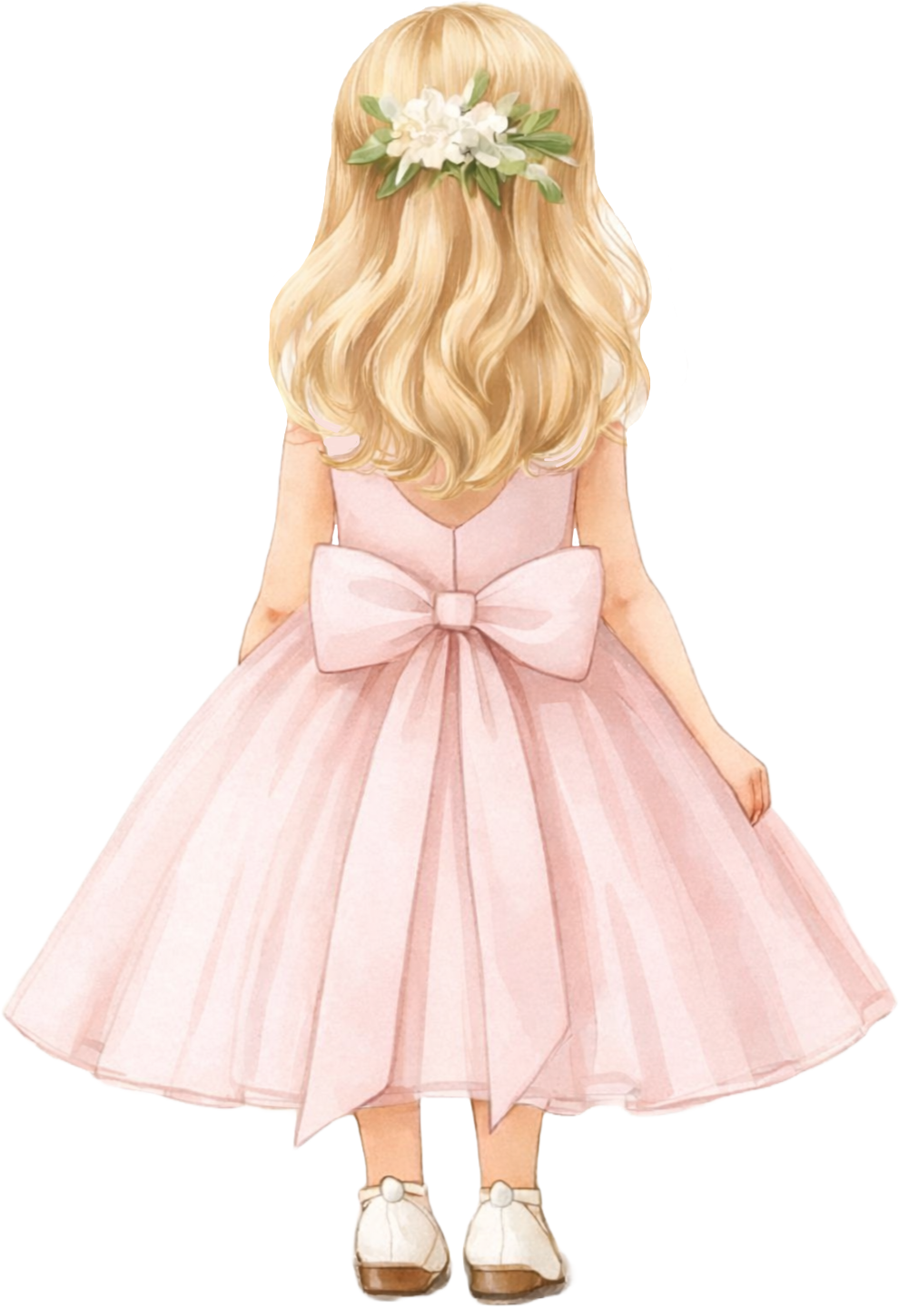 Young Bridesmaid-Flower Girl UV-DTF