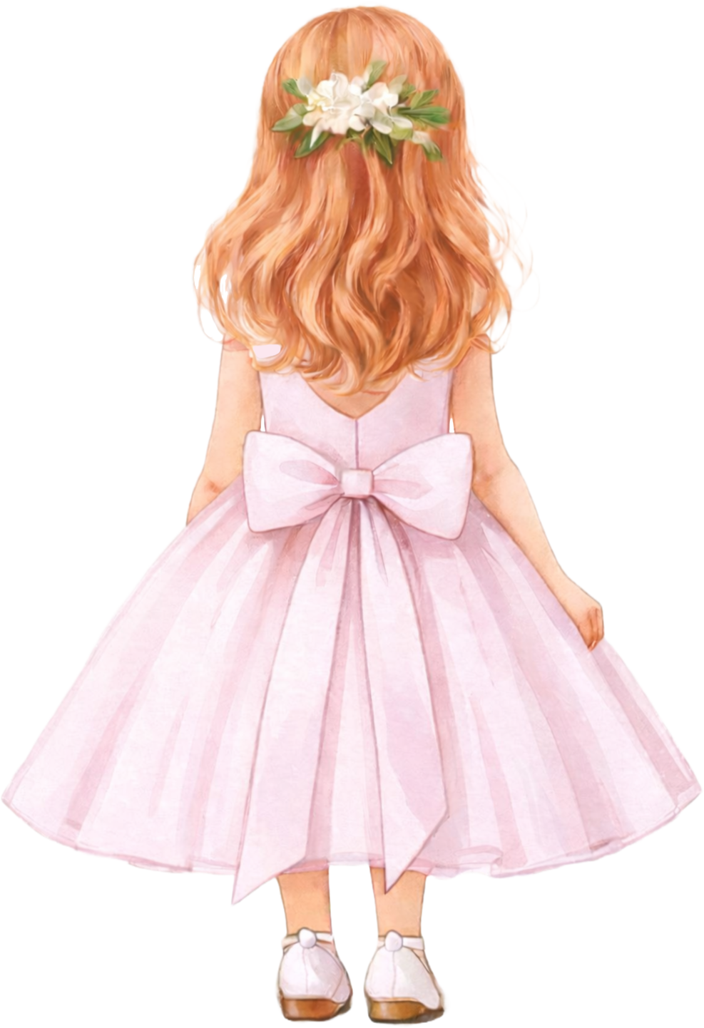 Young Bridesmaid-Flower Girl UV-DTF