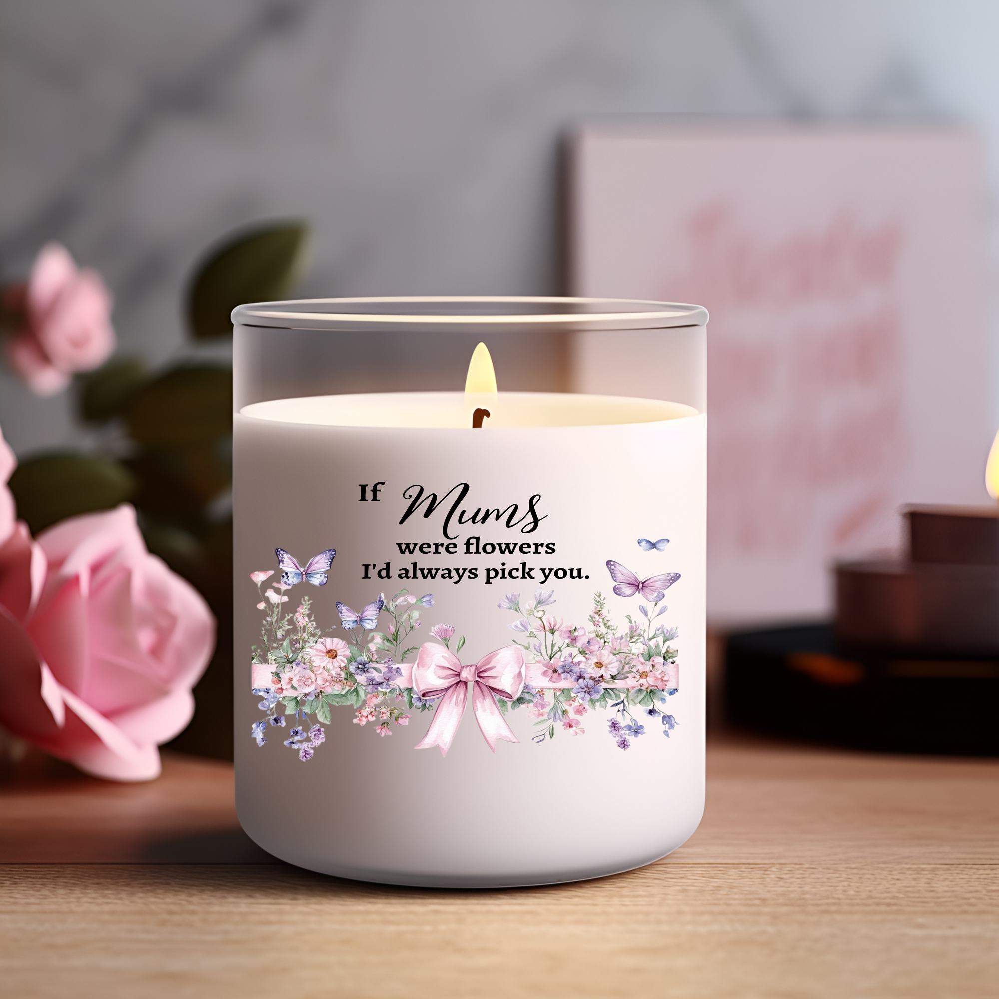 Candle and Vase Decals