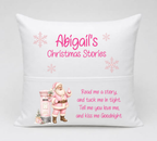 Personalised Christmas Story Cushion DTF Transfers – Santa & Post Box