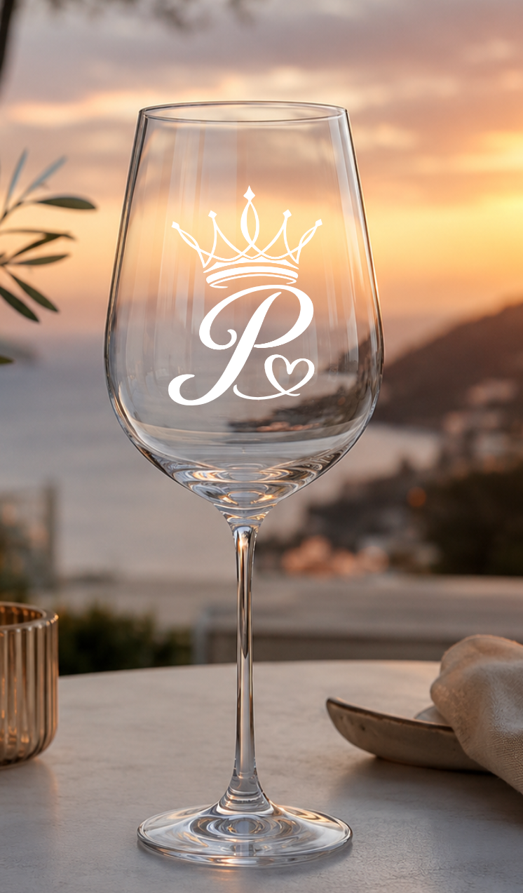 Crown Alphabet WHITE