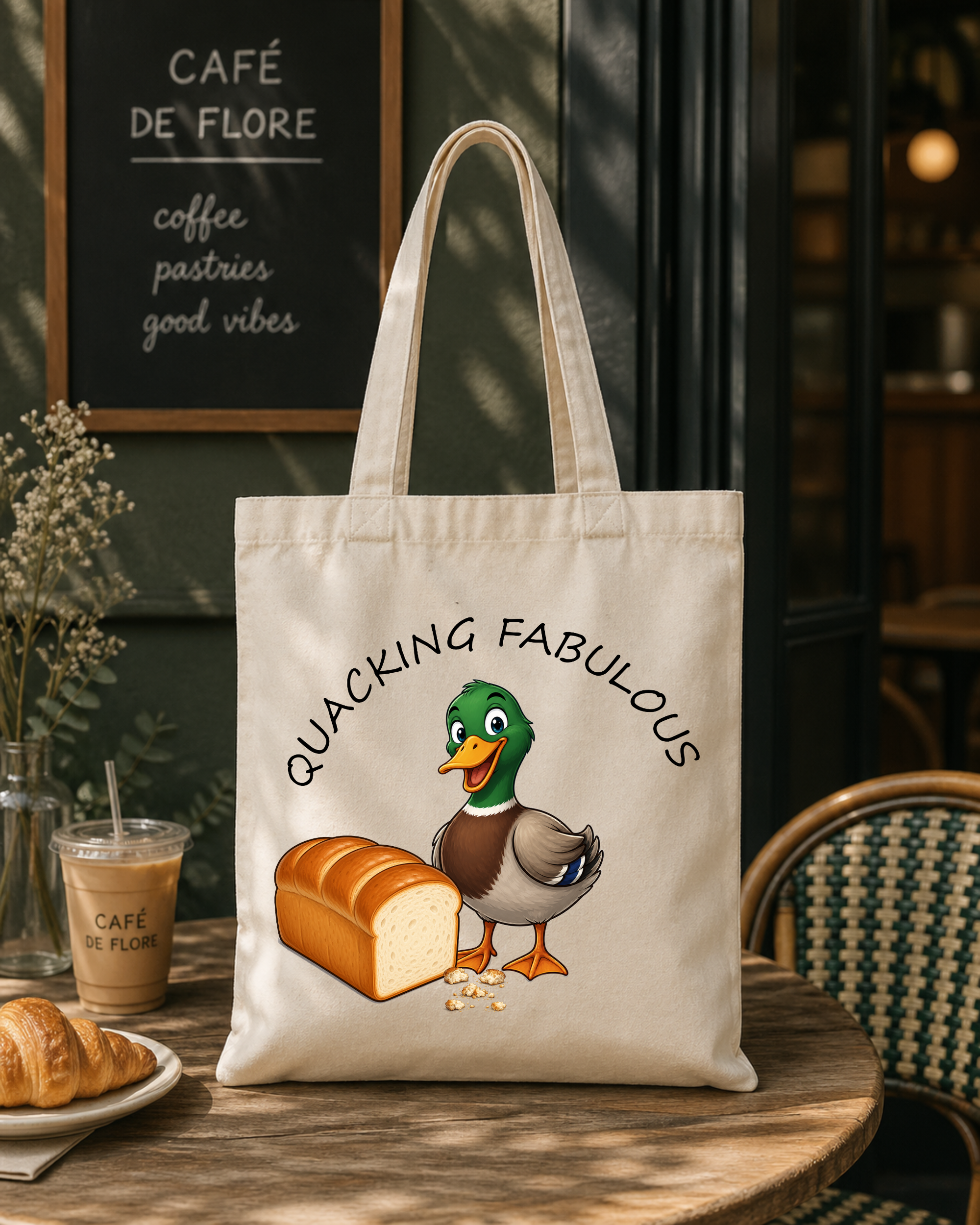 Funny Duck Bread DTF