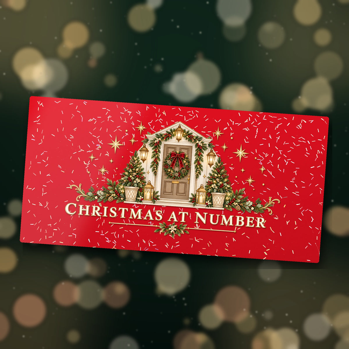 Personalised Christmas Tile Decals – Full Colour UV-DTF