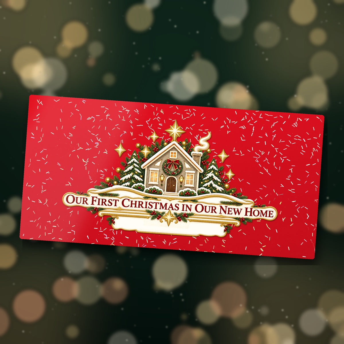 Personalised Christmas Tile Decals – Full Colour UV-DTF