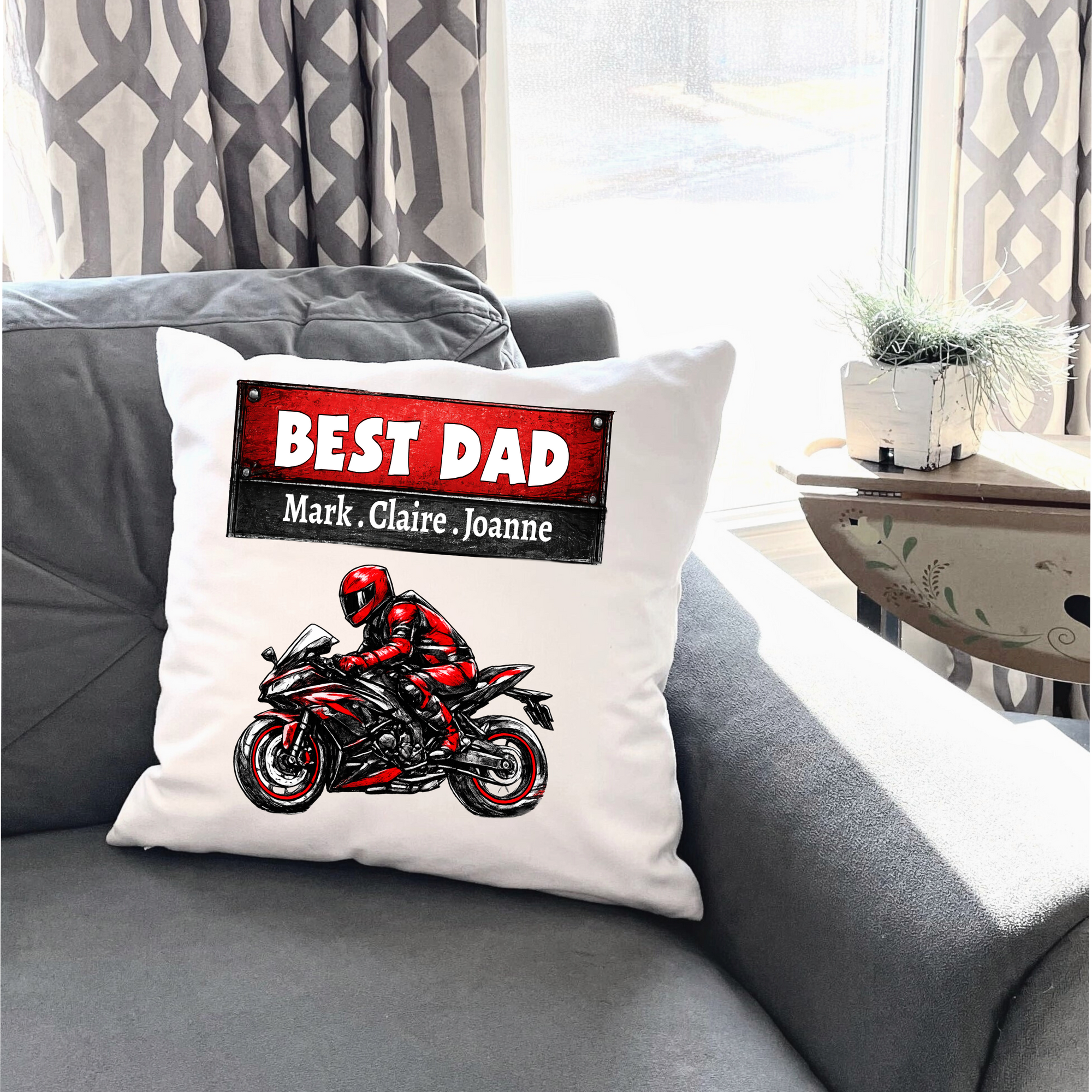 Best Dad Motor Bike DTF