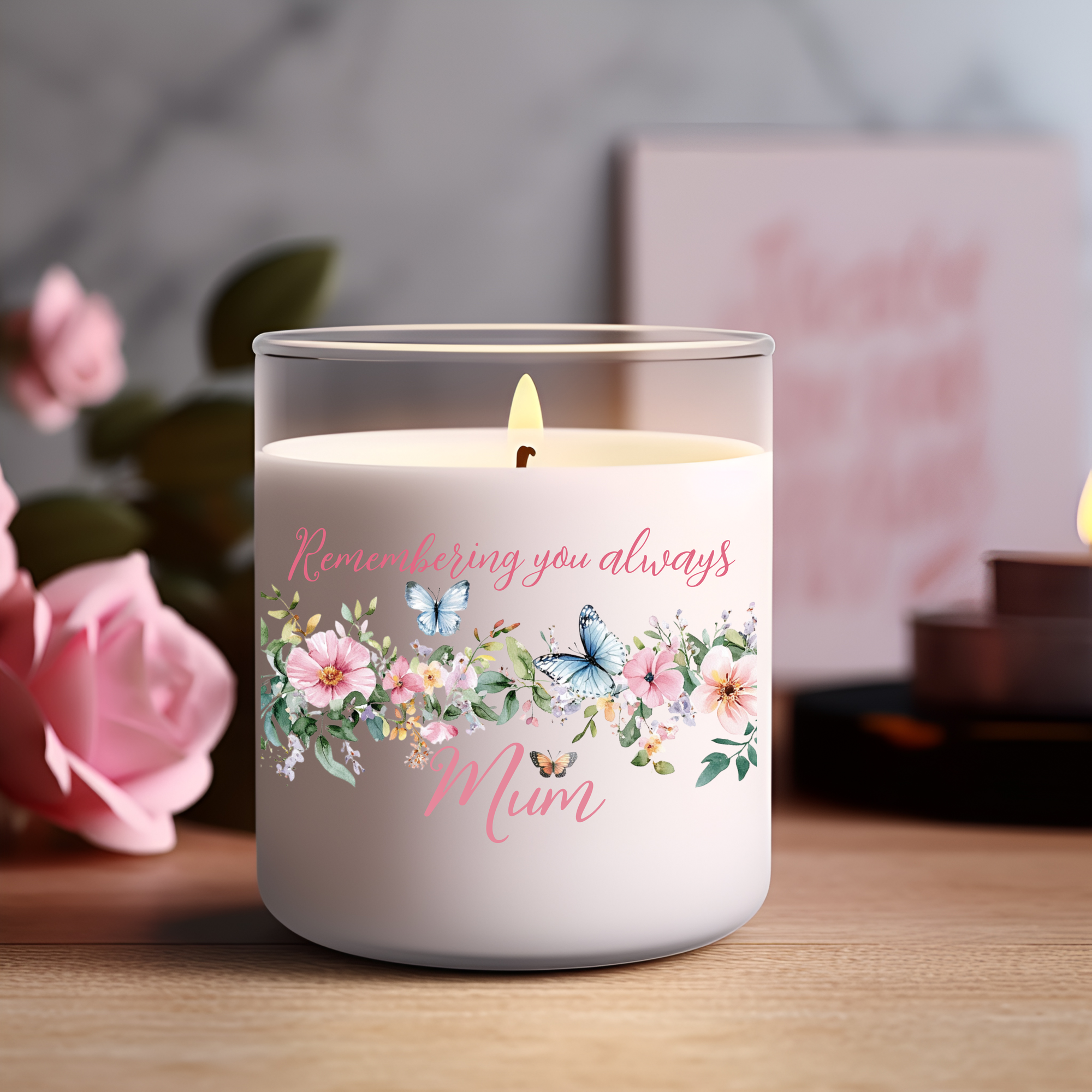 Candle and Vase Decals