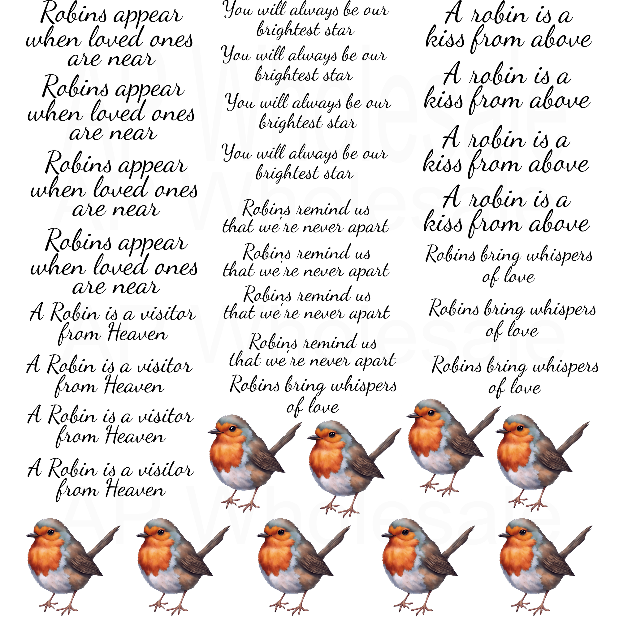 Memorial Bargain Sheets