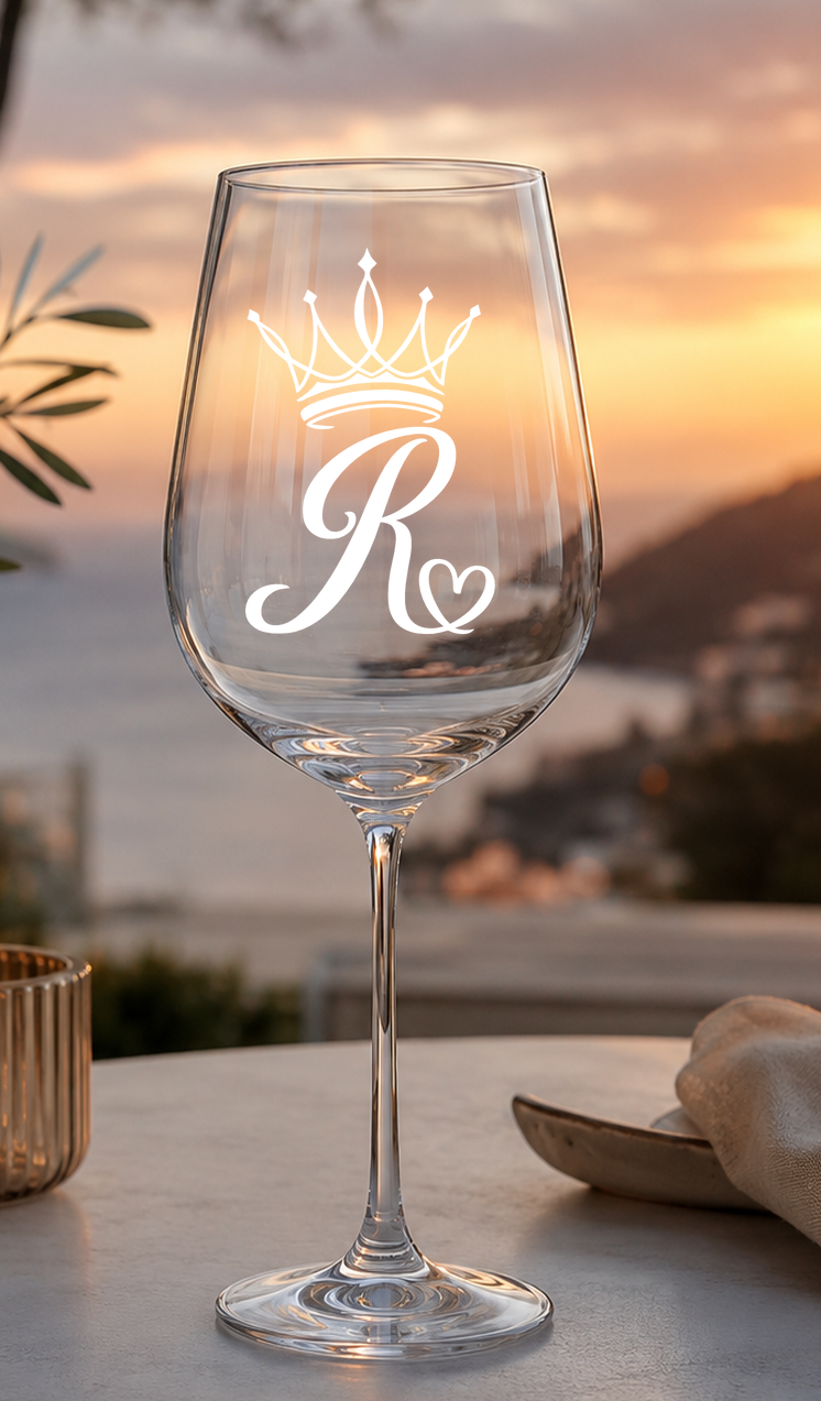 Crown Alphabet WHITE