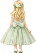 Young Bridesmaid-Flower Girl UV-DTF