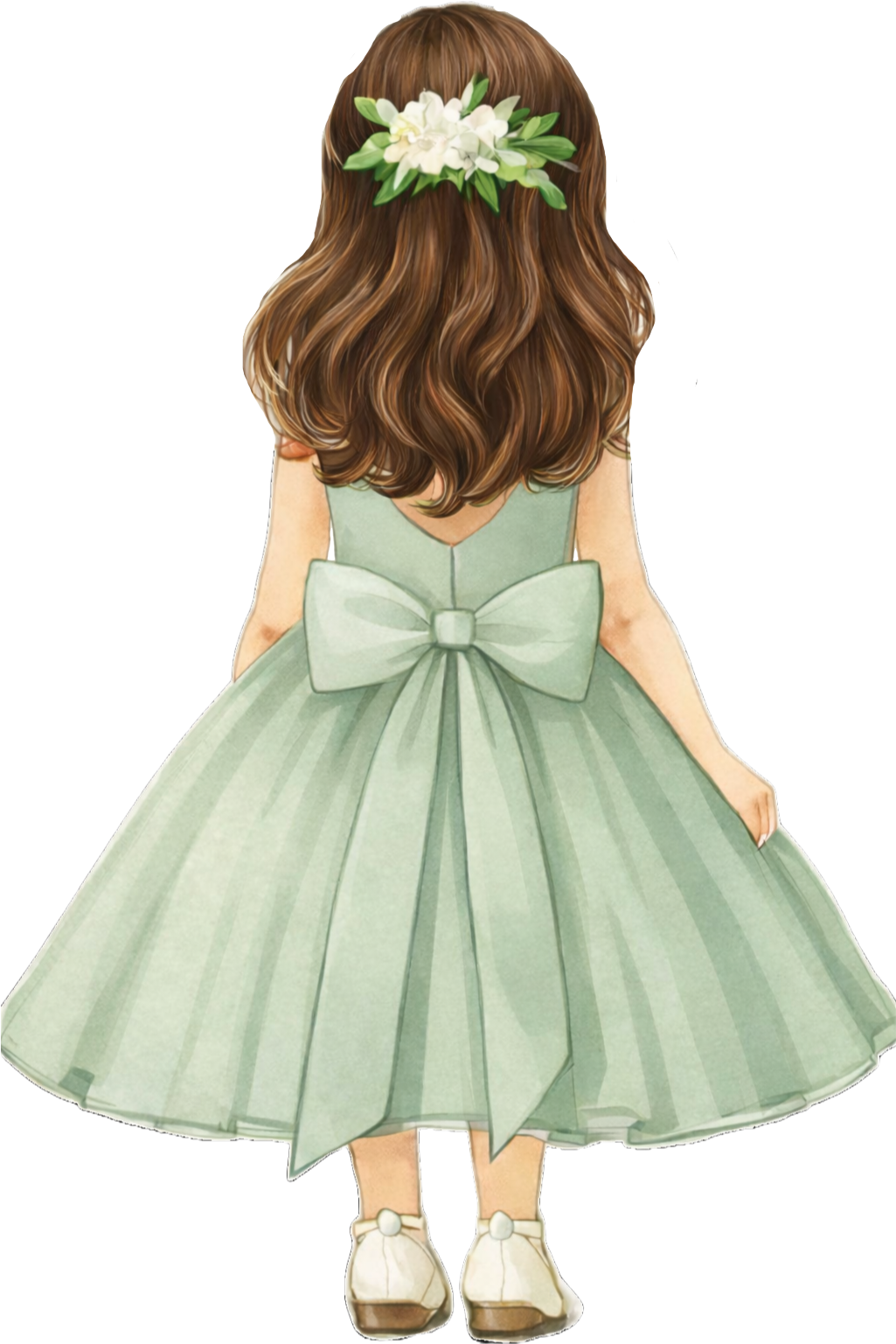 Young Bridesmaid-Flower Girl UV-DTF