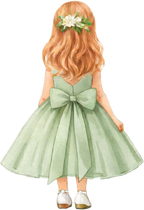 Young Bridesmaid-Flower Girl UV-DTF