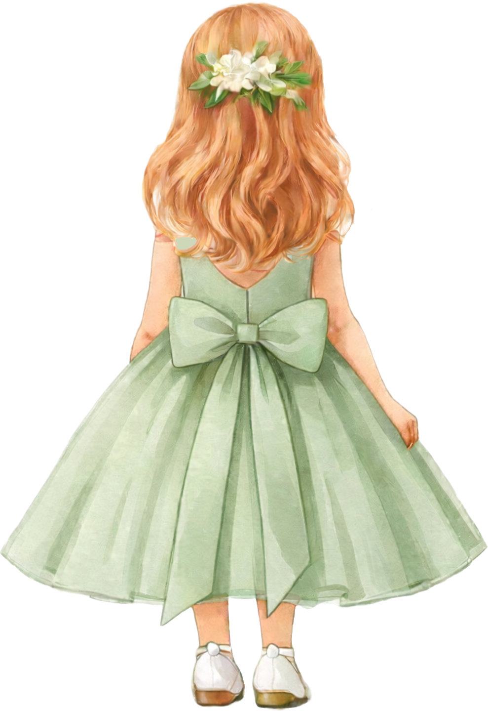 Young Bridesmaid-Flower Girl UV-DTF