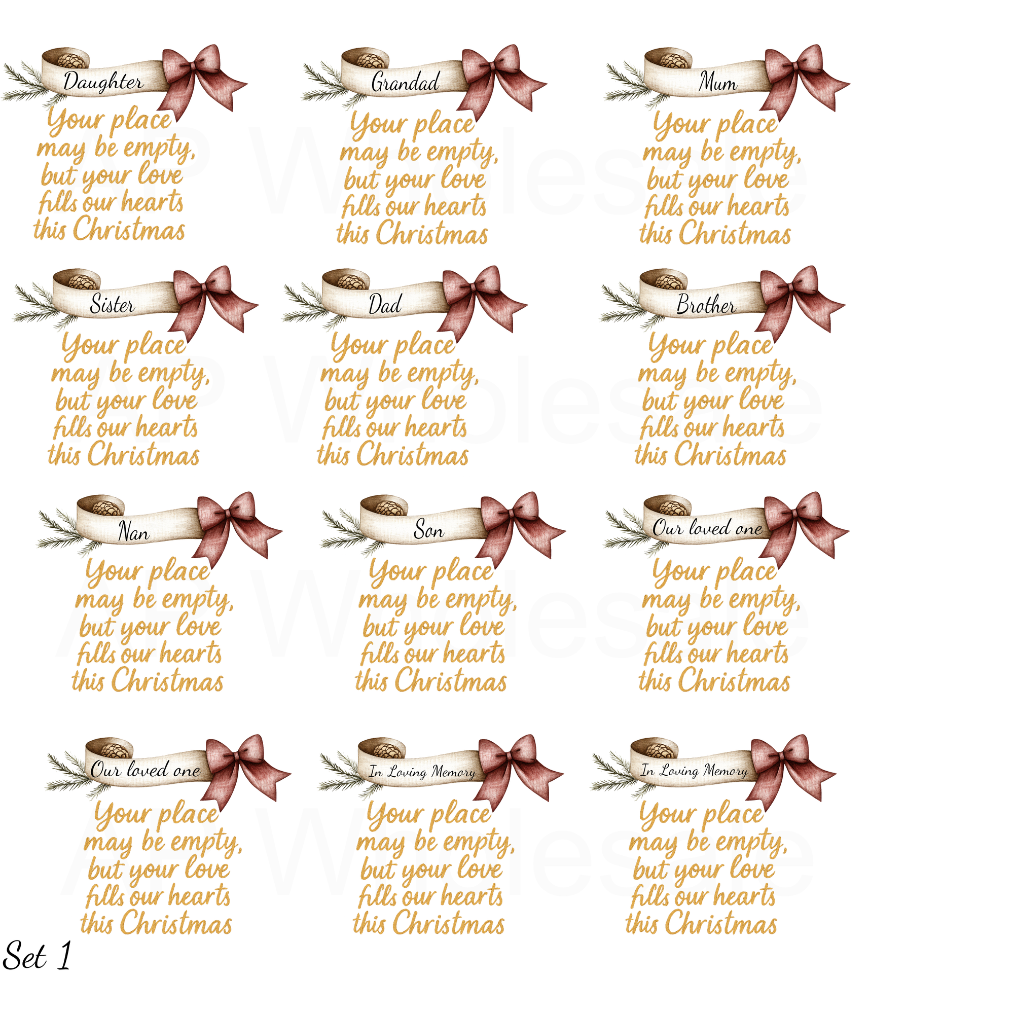 Memorial Bargain Sheets