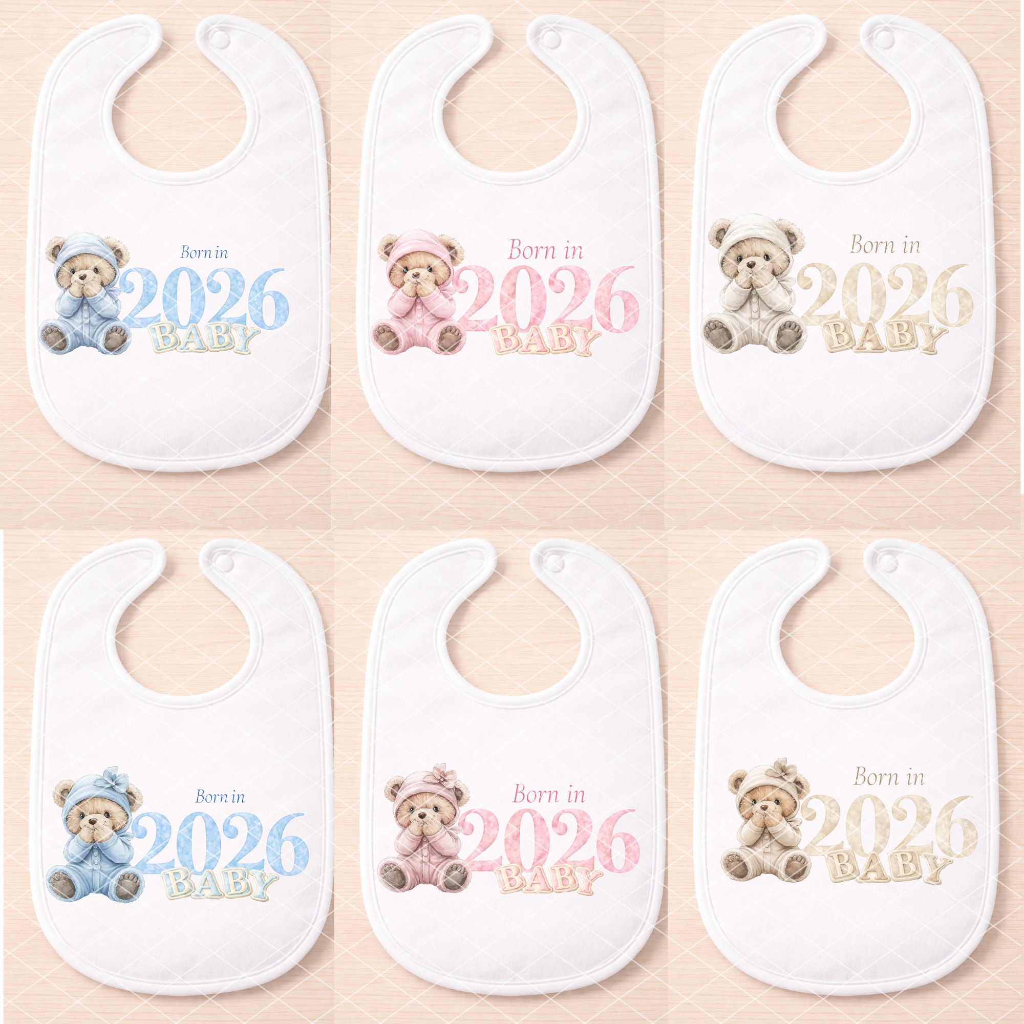 Shy Bear 2026 DTF