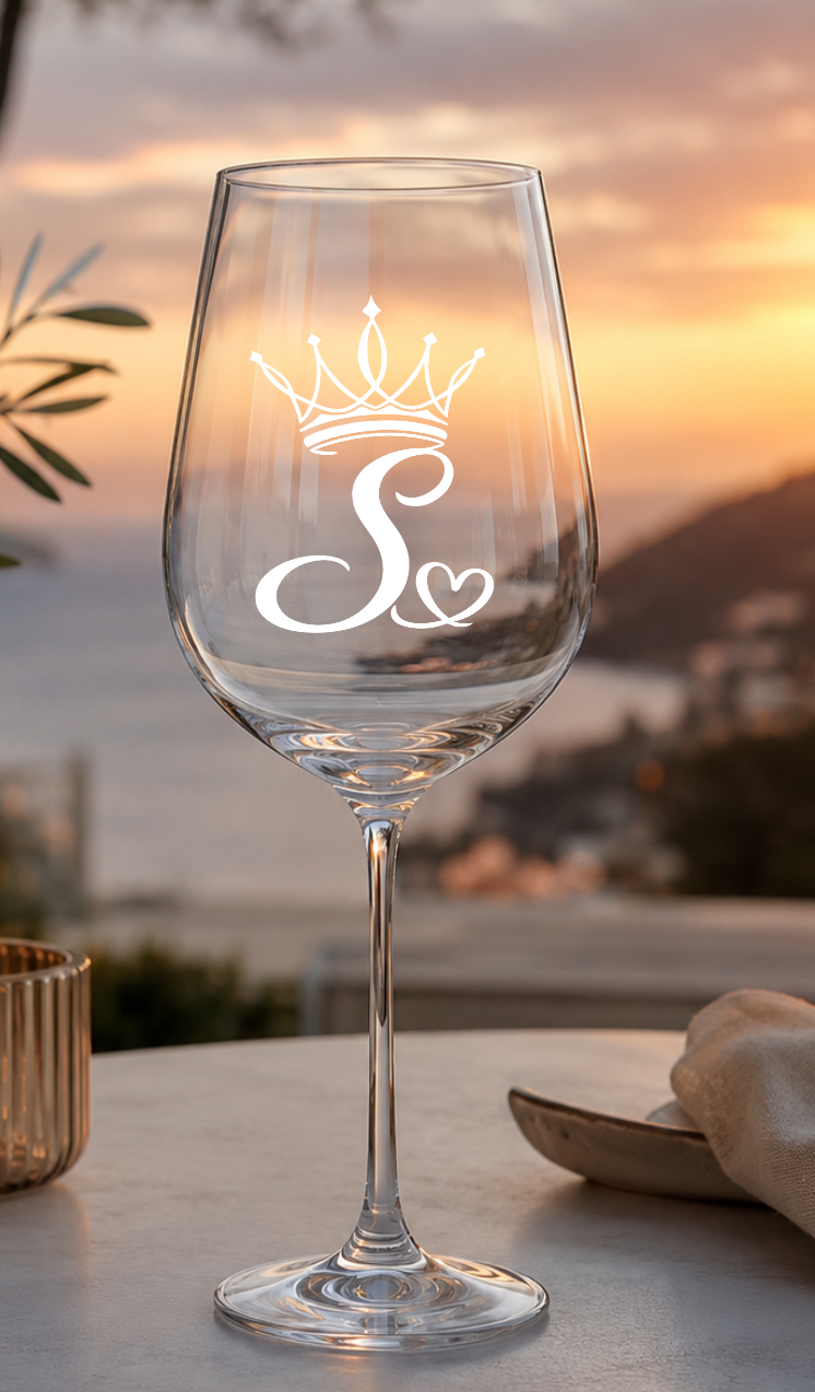 Crown Alphabet WHITE