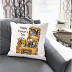 Cushion Photo Father's Day DTF