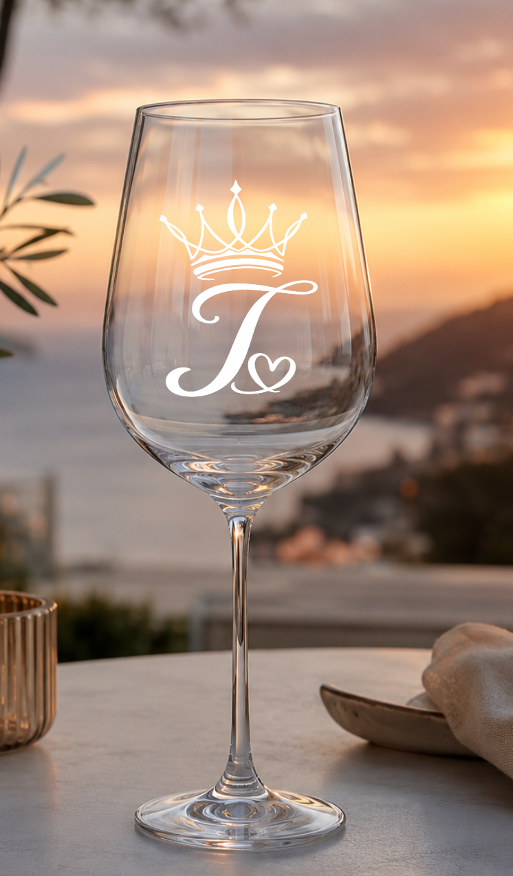Crown Alphabet WHITE