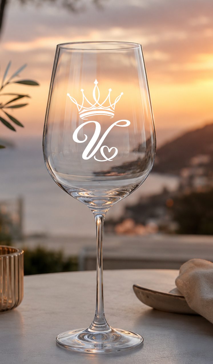 Crown Alphabet WHITE