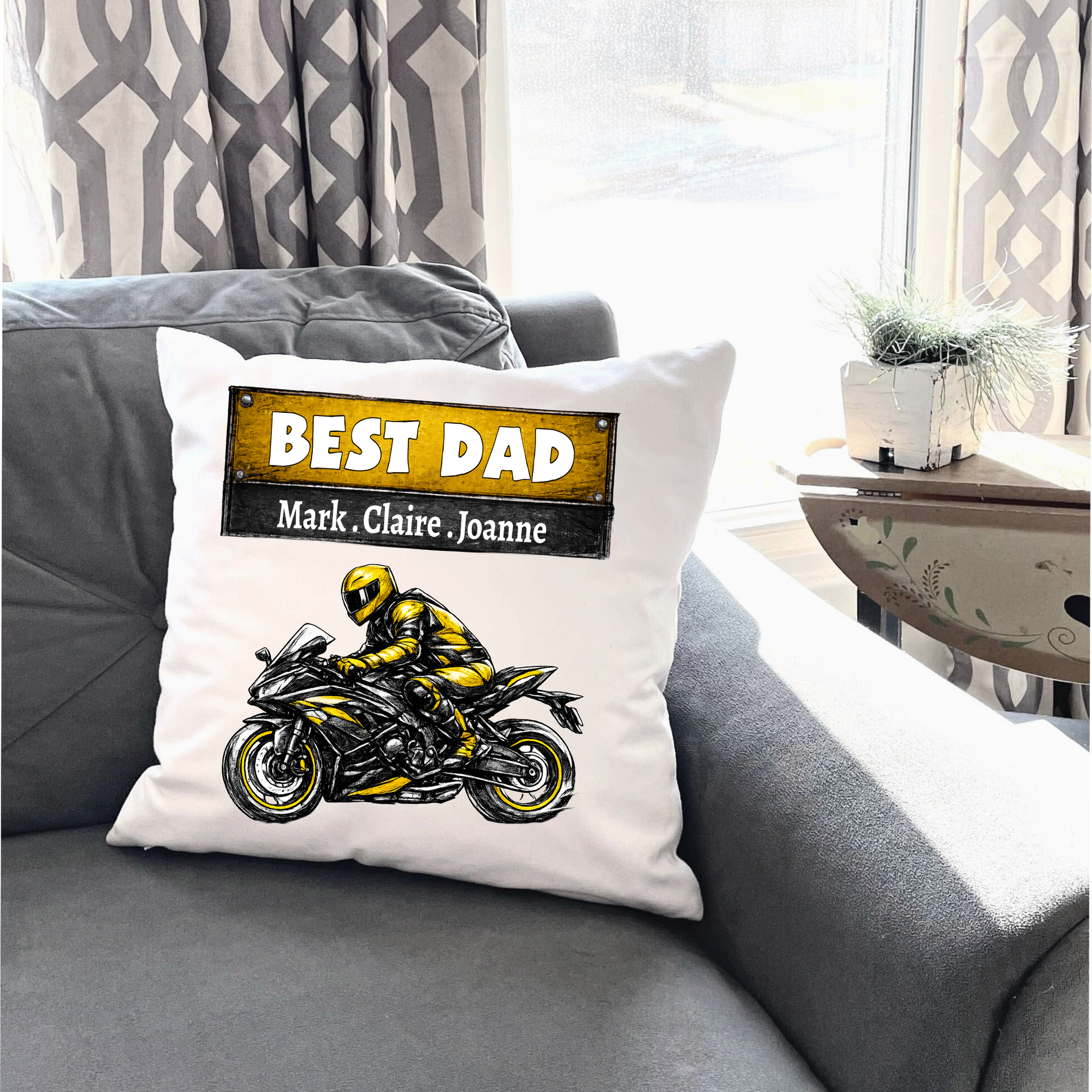 Best Dad Motor Bike DTF