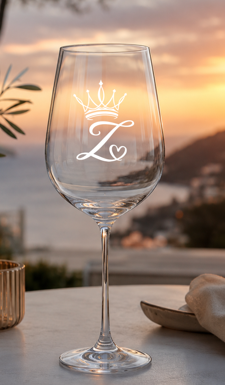 Crown Alphabet WHITE